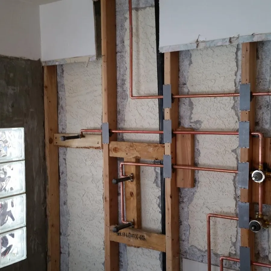 Copper pipe installation for Repiping in Merrydale